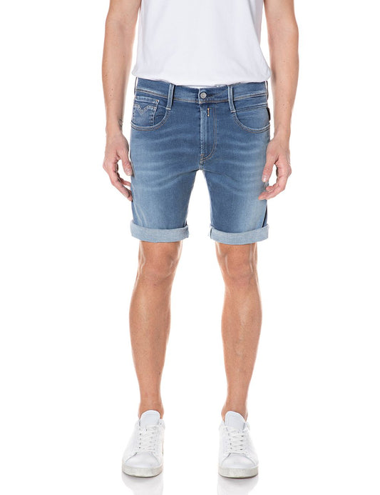 NEW ANBASS SHORT 661XR12 Mid Blue