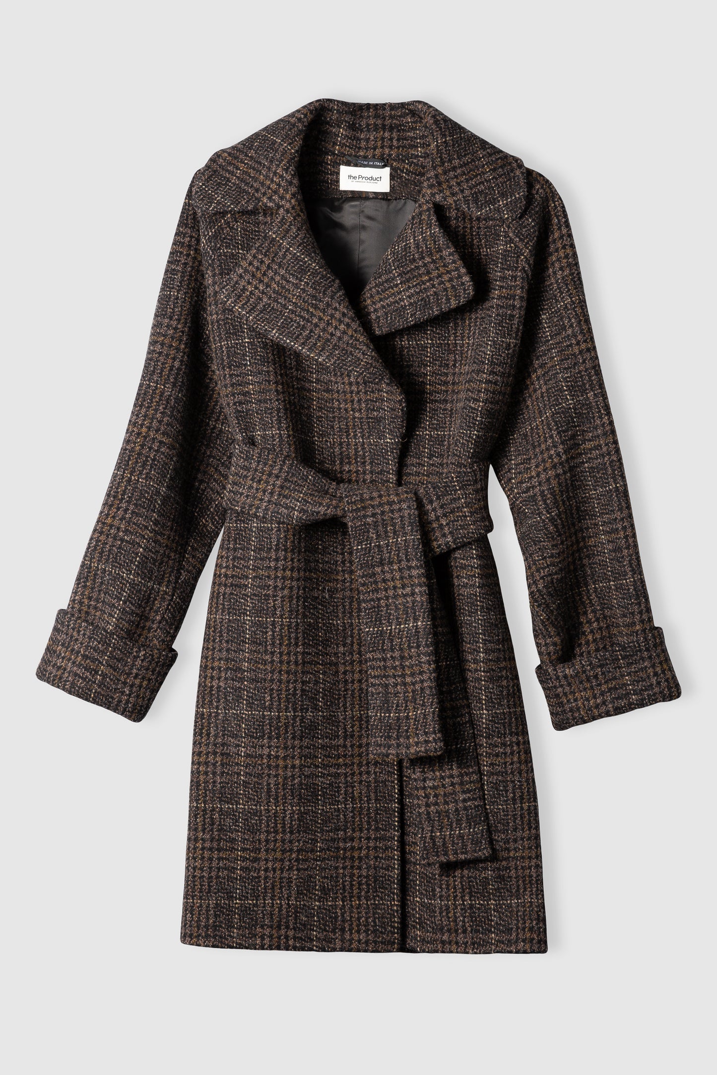 WMN WOOL COAT MID