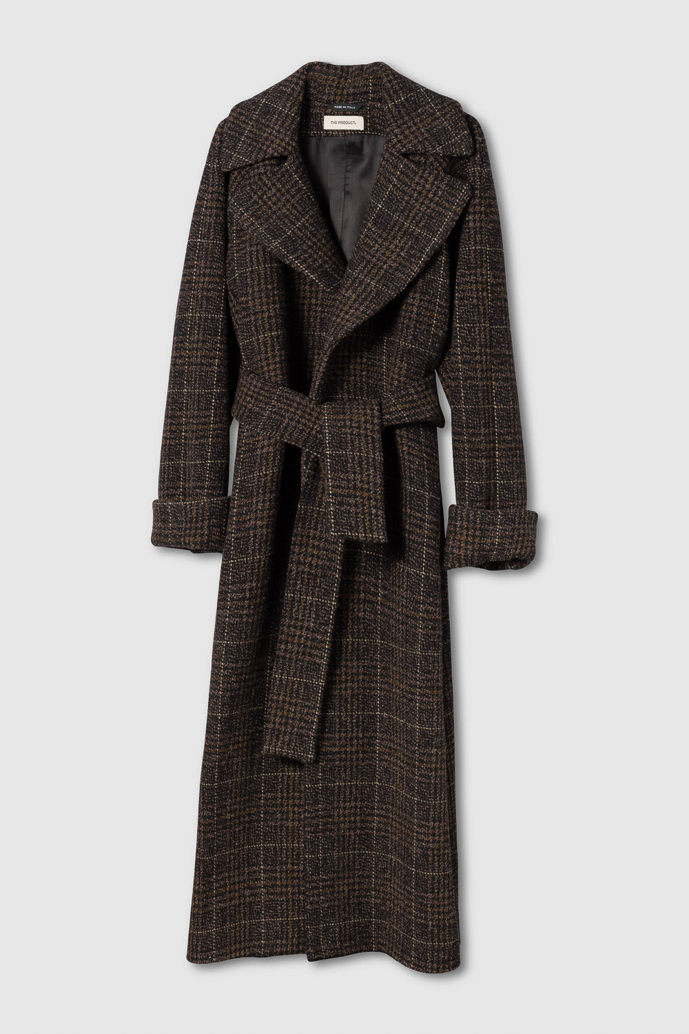 WMN WOOL COAT LONG