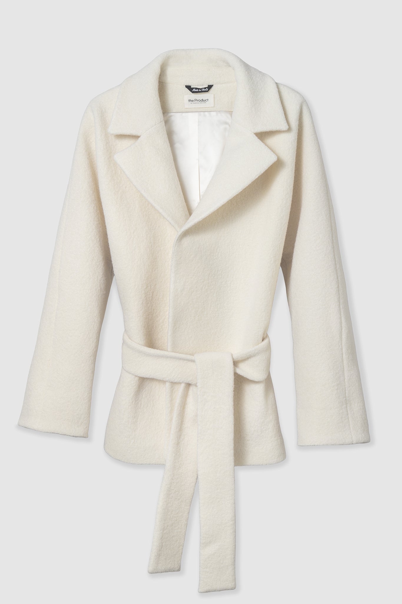 WMN WOOL COAT SHORT