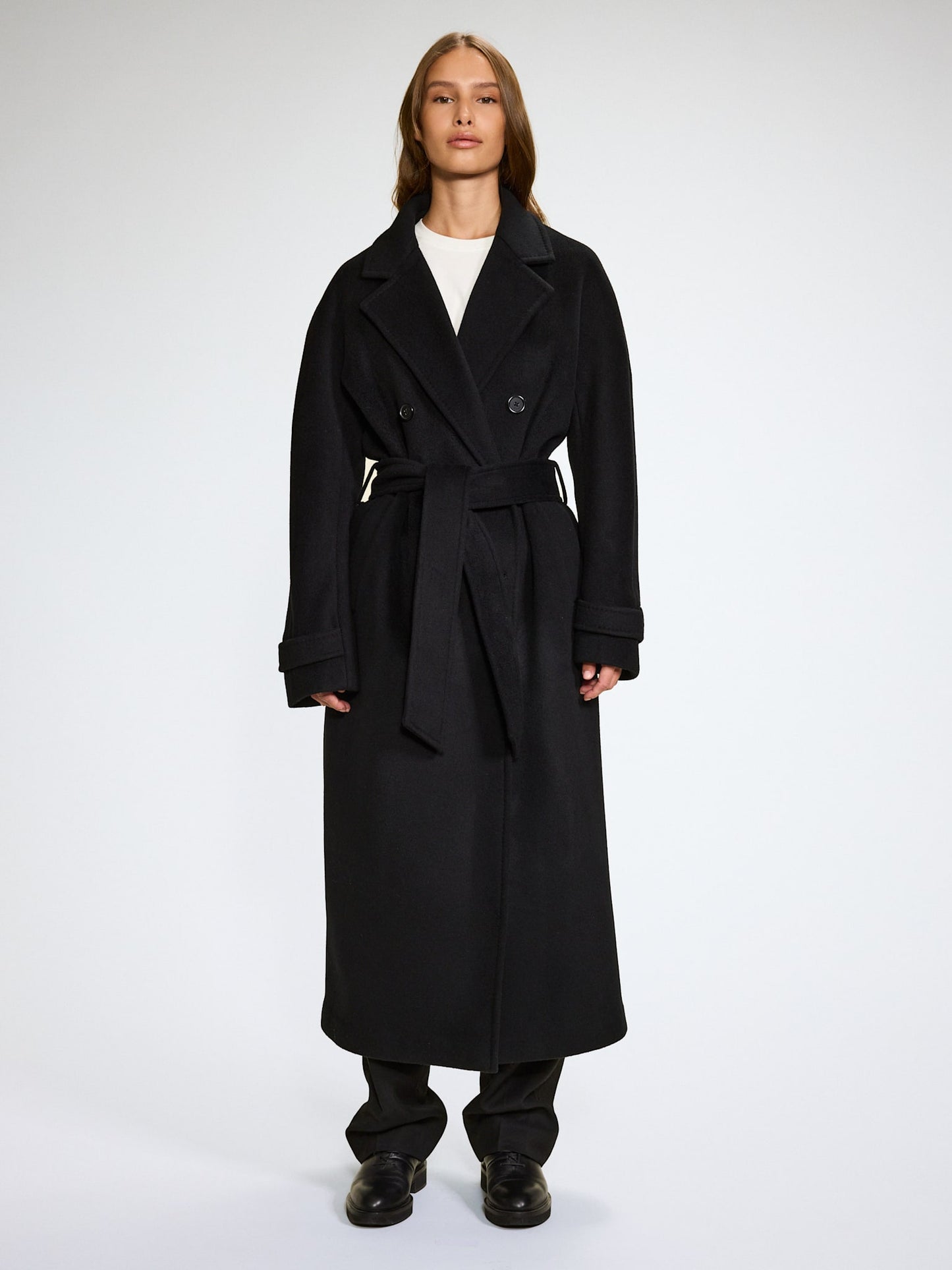 WMN DOUBLE BREASTED COAT