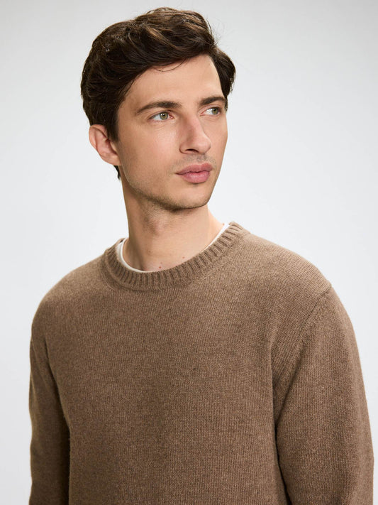 CASHMERE/MERINO SWEATER