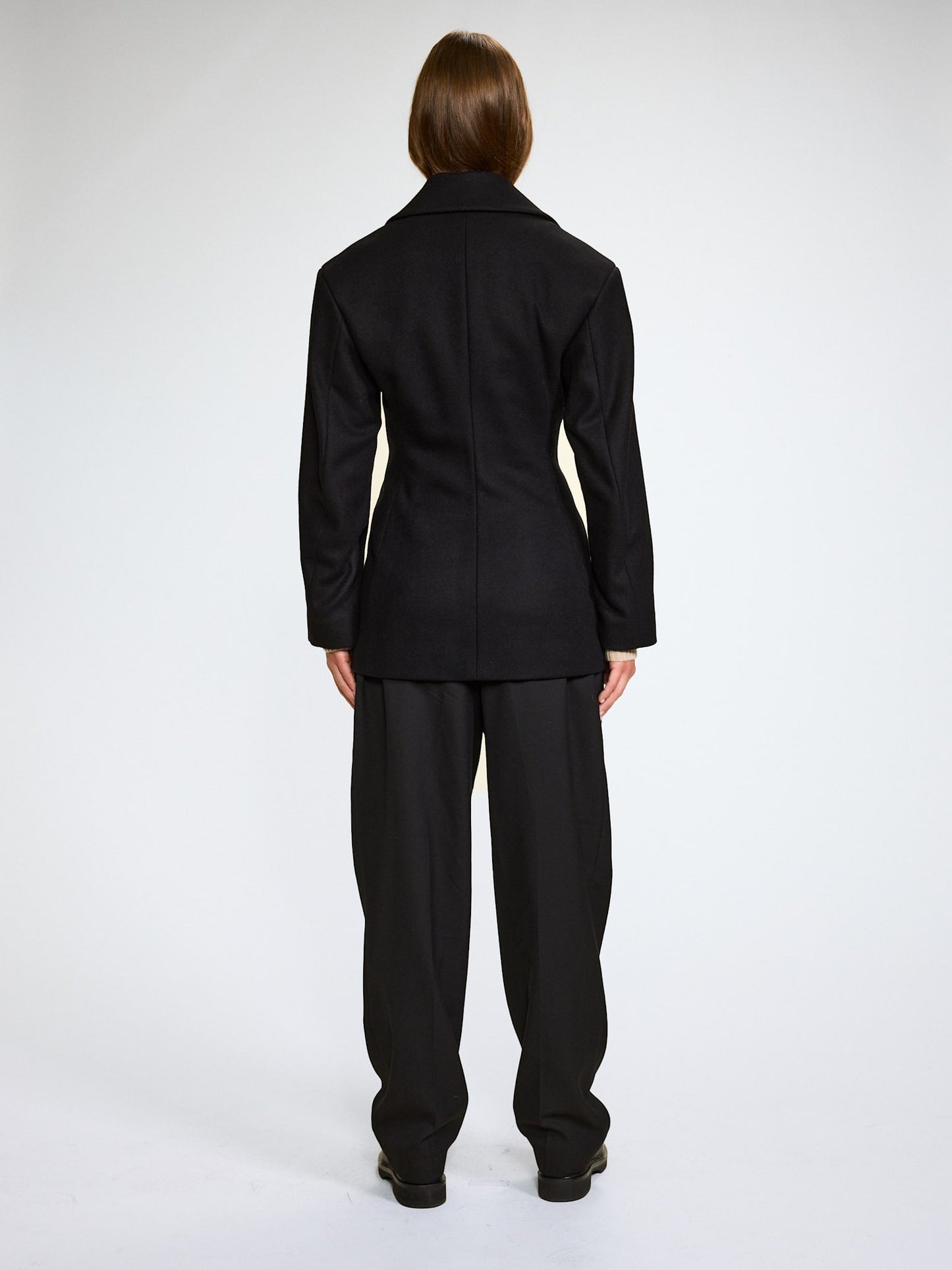 WMN WOOL JACKET SHORT