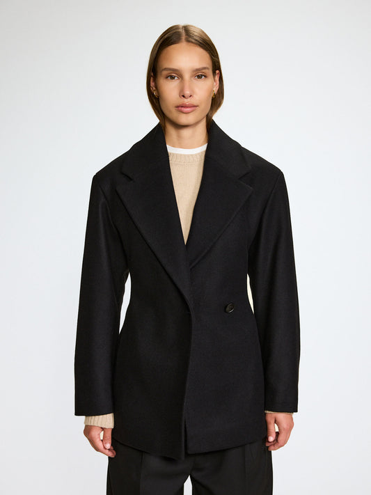 WMN WOOL JACKET SHORT