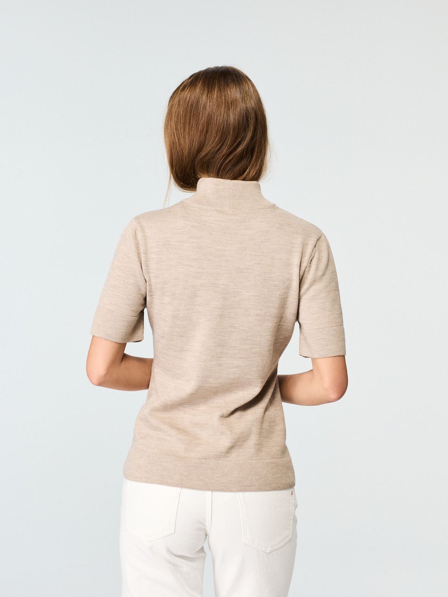 WMN MERINO SHORT SLEEVE POLO