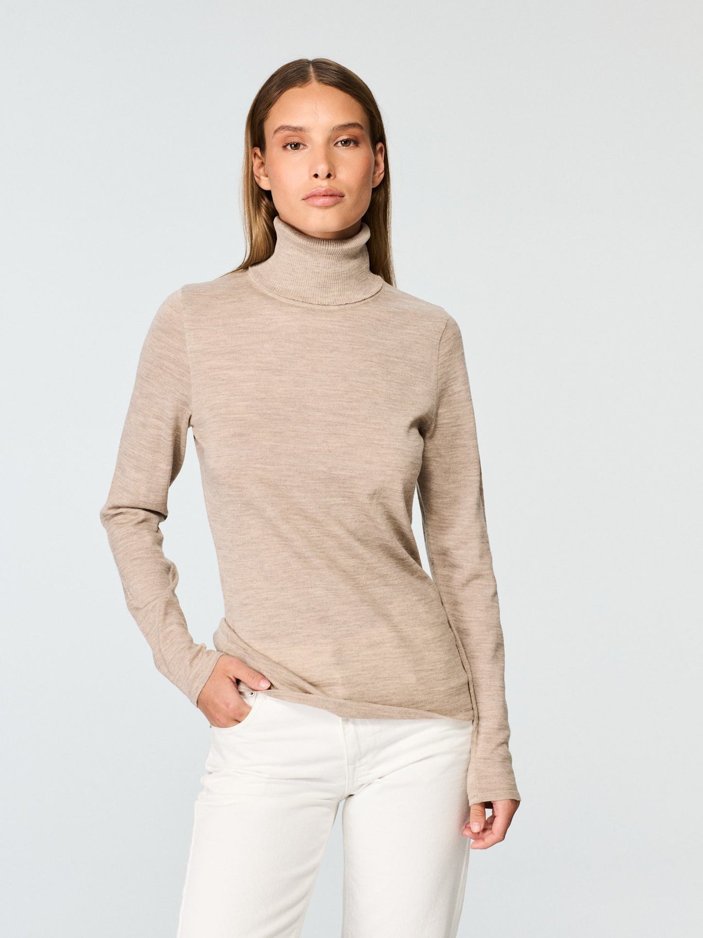 WMN MERINO POLO