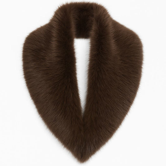 Trude Fake Fur Collar