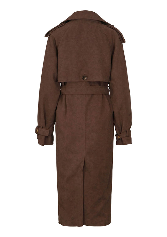Caia Suede Coat