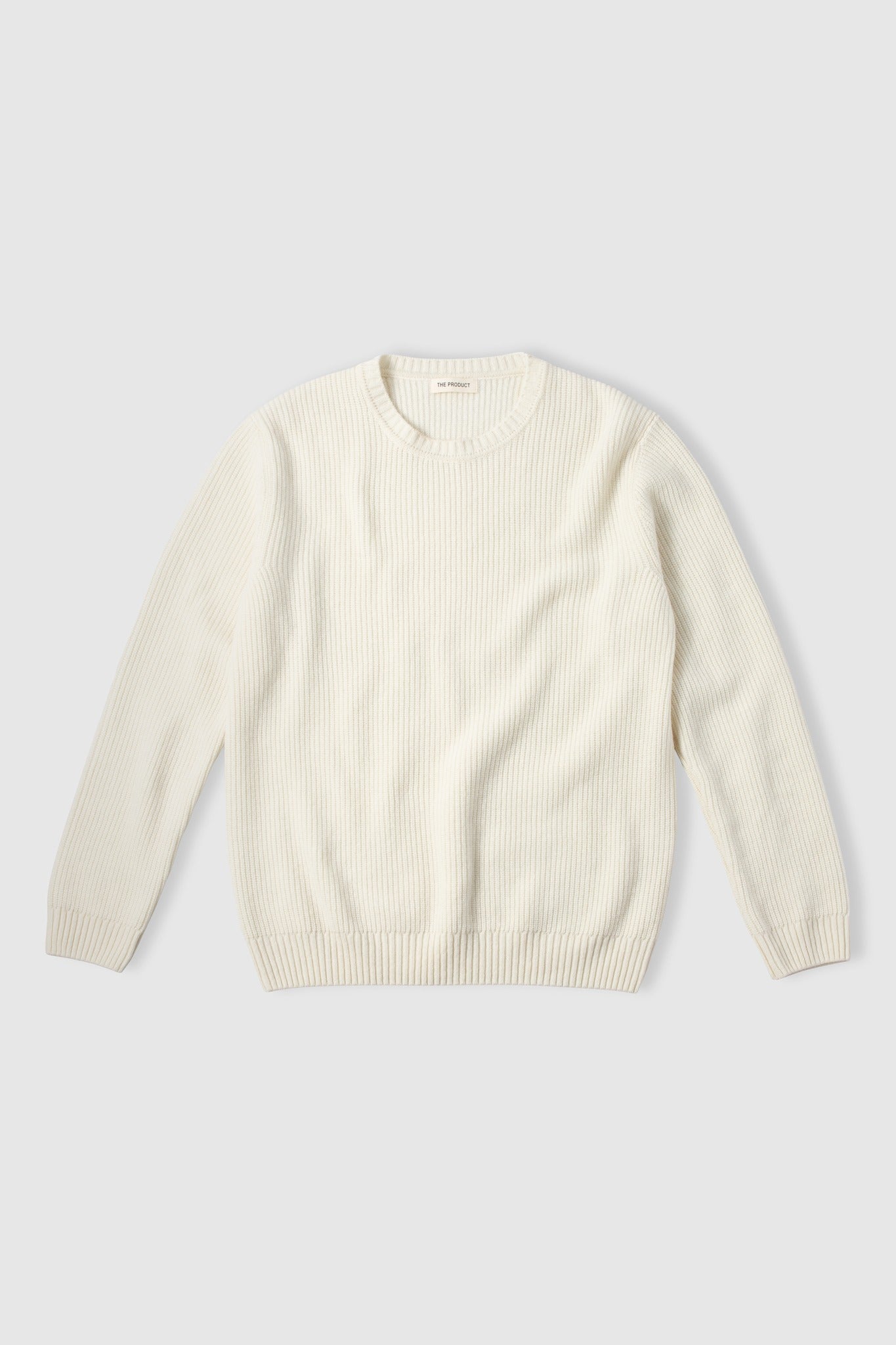 RIB KNIT SWEATER W