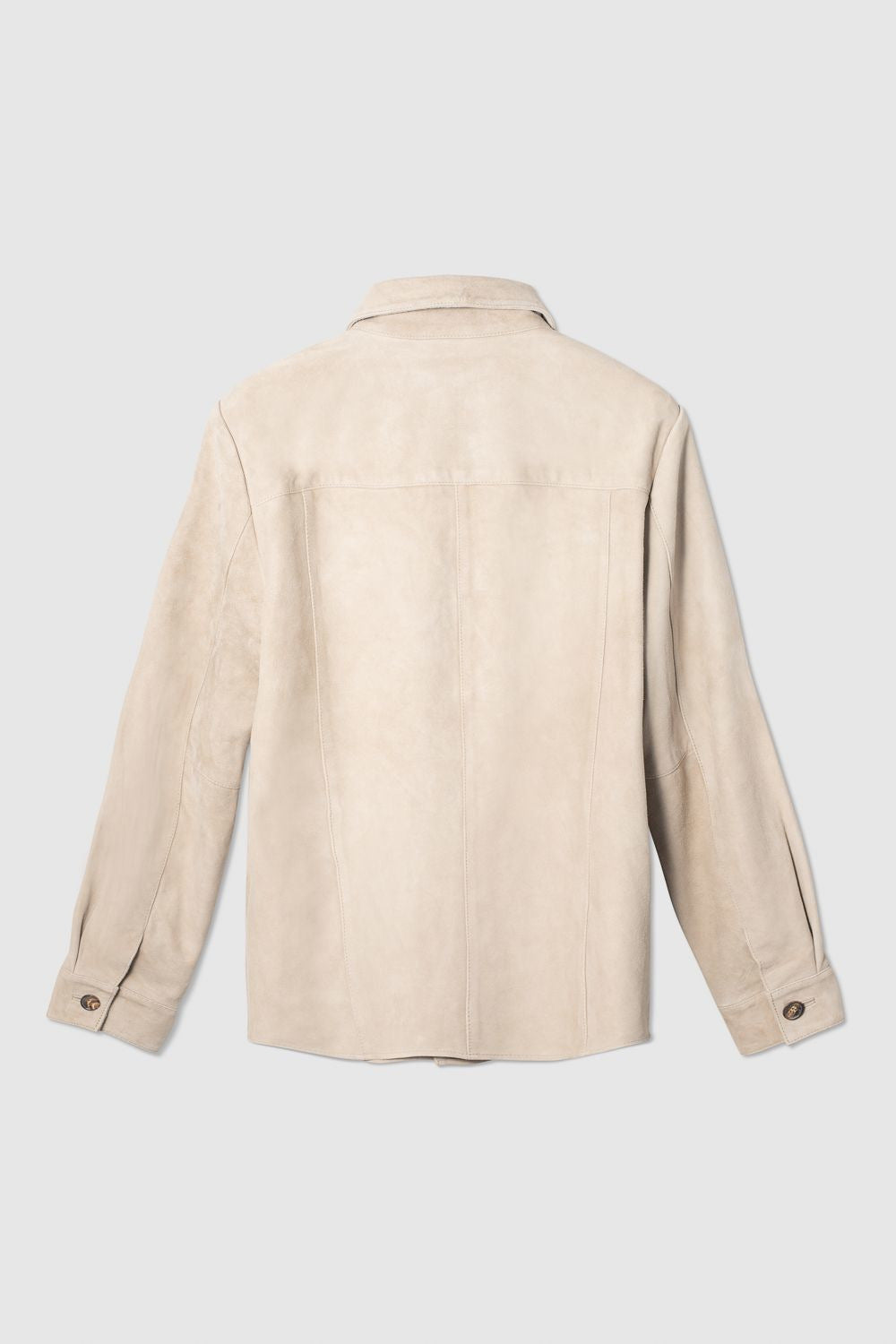 SUEDE SHIRT JACKET