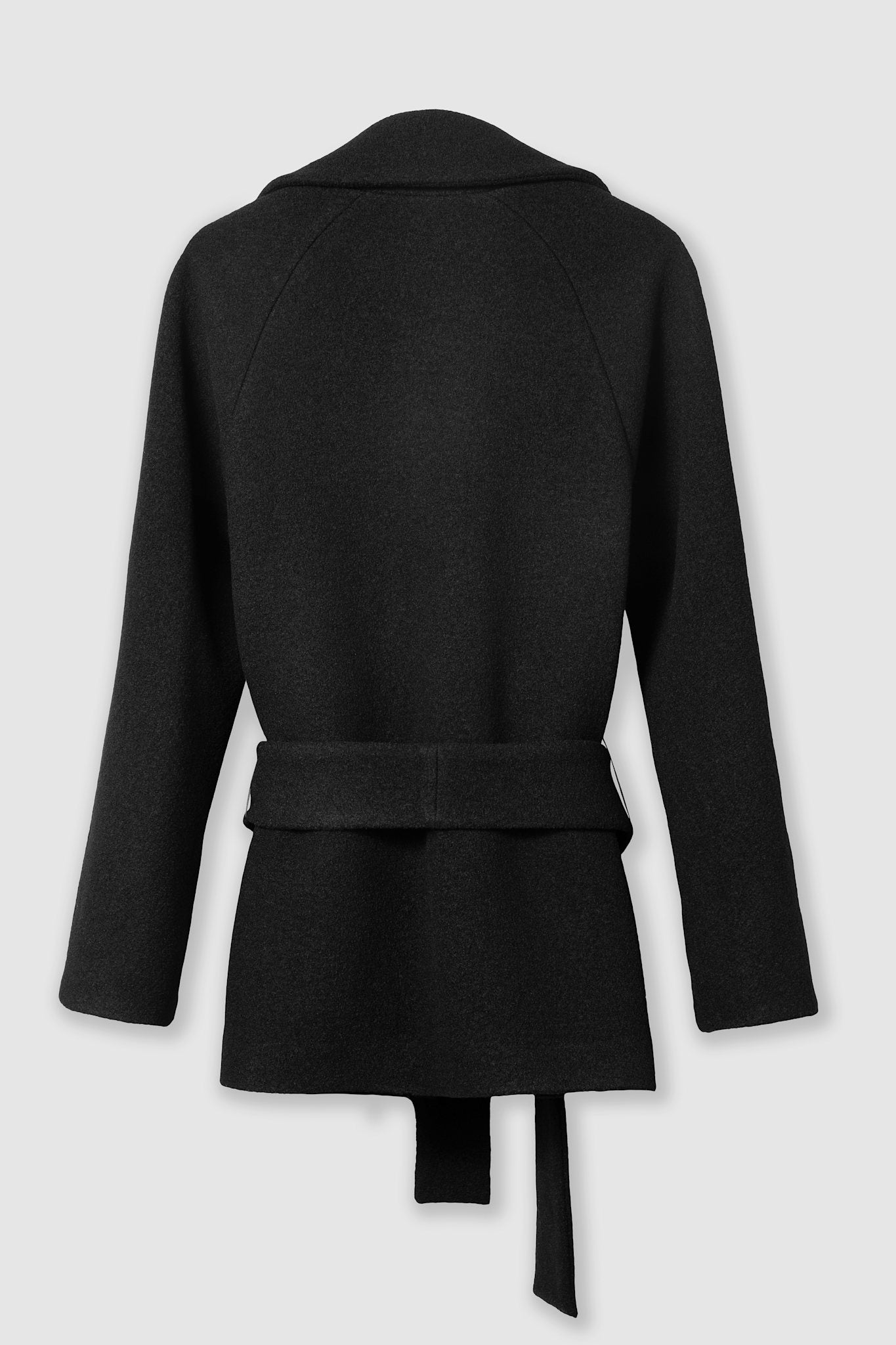 WMN WOOL COAT SHORT