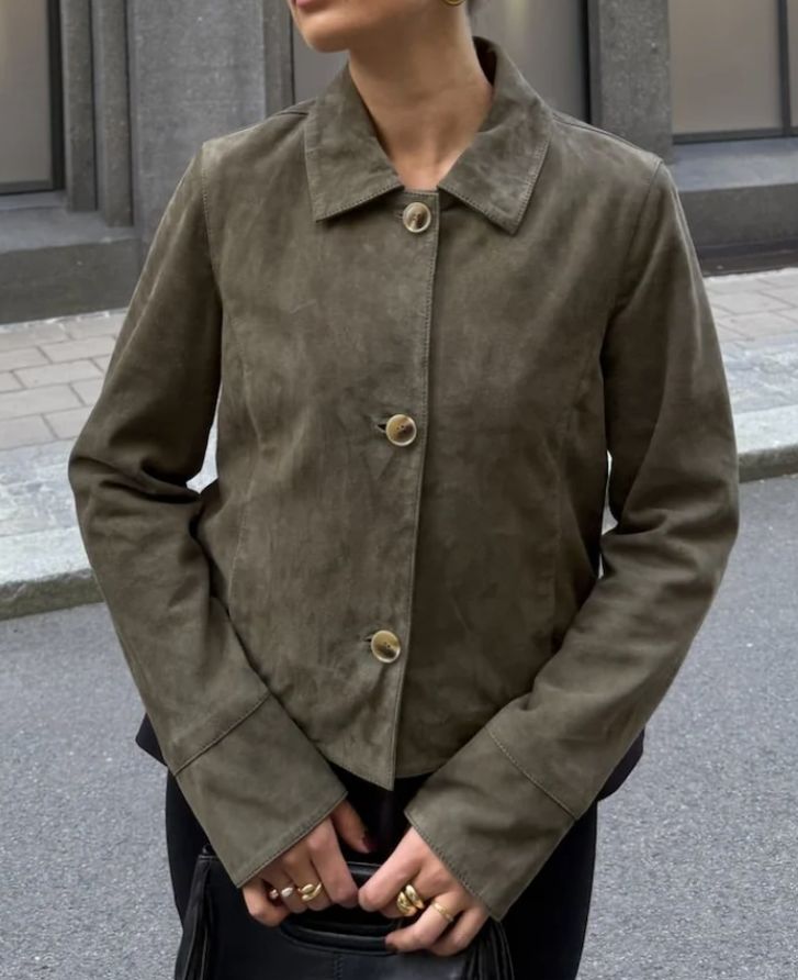 Allie Suede Jacket