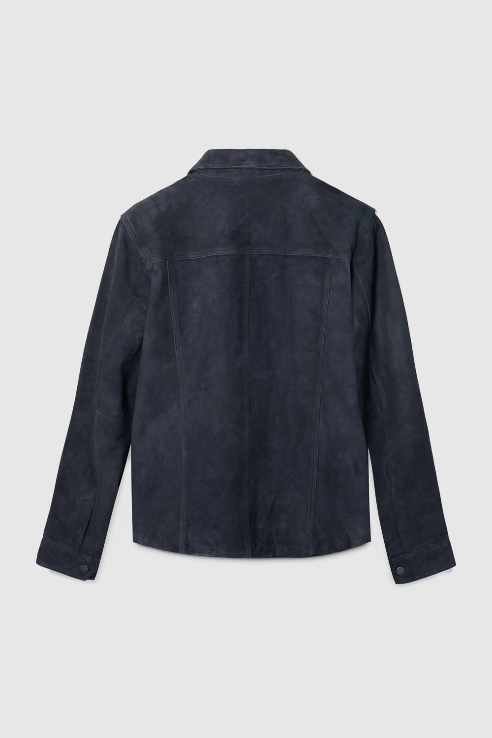 SUEDE ZIP JACKET