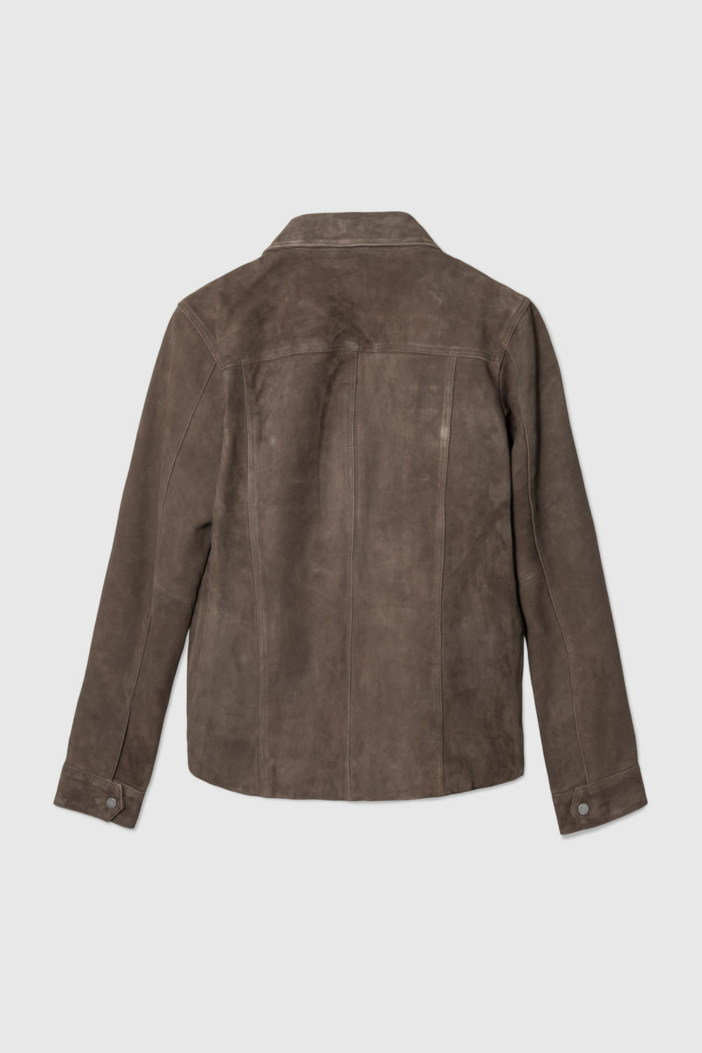SUEDE ZIP JACKET