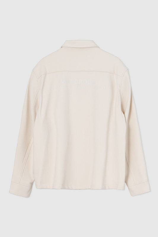 Overshirt Zipper Off-White