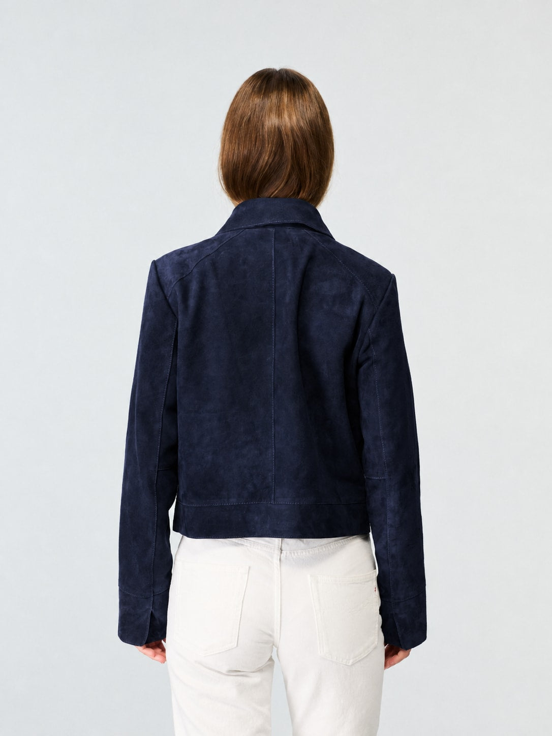 WMN SUEDE SHORT JACKET